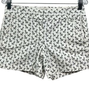 J. Crew Women's Cargo Shorts with Anchor Pattern